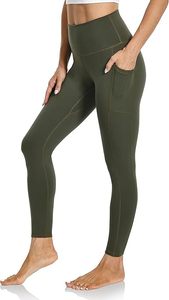 OEM Women's Casual Legging 100% Cotton High Quality Knee-Length Anti-Bacterial Quick Dry Breathable Customizable Logo Mid Waist - Product Image 5