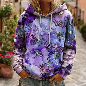 Sudadera con Capucha Deportiva de Diseño Unisex al por Mayor, 100% Algodón, Tejido Francés Sólido, Impresión Digital, 500 GSM, Alta Calidad - Product Image 6