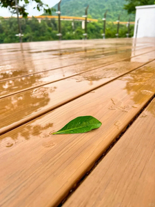 Planches de terrasse composites OEM, taille personnalisée, revêtement de sol extérieur, imperméable, fabricant WPC Vietnam - Product Image 6