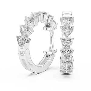 RUZVII 10K MOISSIANTE Earstuds Gold Plated 5a Zircon Jewelry para mujer - Product Image 6