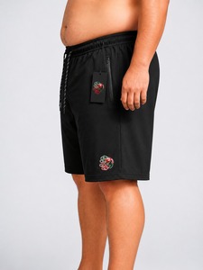 Shorts de sport pour hommes, couleur unie, séchage rapide, respirants, taille élastique, pour l'entraînement et la course estivale, best-seller, OEM, différentes tailles - Product Image 3