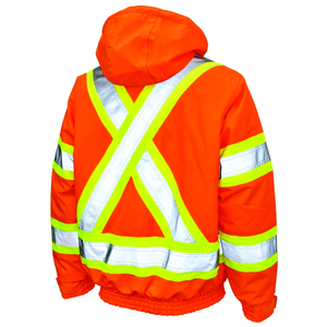 Reflective Work Jacket High Visibility Protective <b>Clothing</b> for Survey Teams Maintenance Crews and Outdoor Workers - Product Image 2