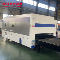 Máquina de Corte Láser de Fibra Axrayser GP 6015 con Mesa de Intercambio Doble, 3KW, Cortadora de Chapa Metálica, Certificación CE