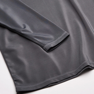 Meilleures ventes : Rashguard pour homme, couleur personnalisable, manches longues, vêtement de fitness, Spandex/Polyester, sans couture, séchage rapide, respirant - Product Image 5