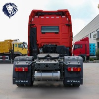 Camion tracteur d'occasion SINOTRUCK C7H 6X4 Diesel Euro 5, conduite à gauche, transmission manuelle, moteur Weichai, poids lourd