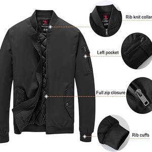 <b>Men</b> Plus Size Winter Fashionable High Quality Anti-Bacterial Lightweight And Breathable Casual Wear Customized Color <b>Jackets</b> - Product Image 4