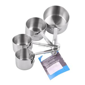 4-Piece Eco-Friendly Stainless Steel <b>Measuring</b> <b>Spoon</b> Set with Wire Handle - Product Image 1