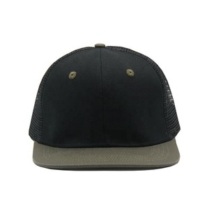 Custom Little Logo Trucker Mesh 5-Panel Baseball <b>Cap</b> Adjustable Soft Top Versatile Sunshade Unisex - Product Image 3