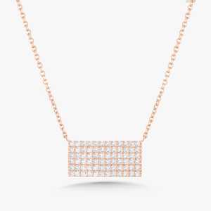 Collar con Colgante de Diamante, Diamantes Naturales Cultivados en Laboratorio, Oro Sólido de 14K/18K, Cierre de Langosta de Lujo, Cadena Fina para Combinar en Capas, Joyería Fina - Product Image 5