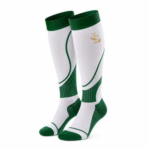 Calcetines de compresión Calcetines elásticos cómodos Material ligero y transpirable Diseño atlético Perfecto para entrenamiento de carrera - Product Image 2