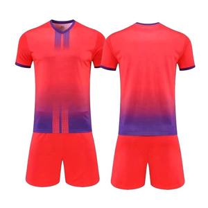 Wholesale Custom Logo Unisex Football Jerseys High Quality <b>Soccer</b> Uniform Set Comfortable for Training - Product Image 1