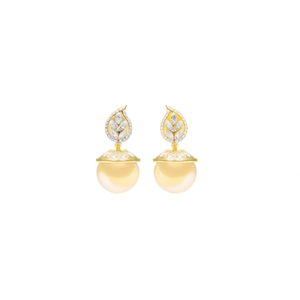 Fashion Drop Pearl Stud Earrings - Product Image 2