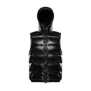เสื้อกั๊กแจ็คเก็ตฤดูหนาวแบบใหม่ สีดำ เนื้อนุ่ม น้ำหนักเบา สไตล์ลำลอง ไม่มีแขน เสื้อกั๊กพัฟเฟอร์สำหรับผู้ชาย ปี 2026 - Product Image 2
