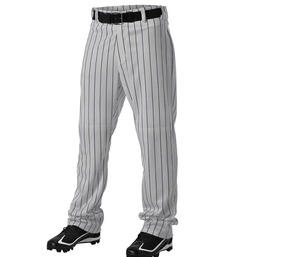 Pantalon de baseball noir pour homme, coupe ajustée, en polyester anti-humidité, avec ceinture, couleur unie, grandes tailles, protection UV, bandes latérales - Product Image 5