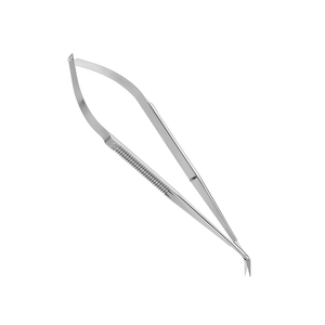 Micro Tijeras Anguladas de 45 Grados, Hoja de 15 mm, Punta de Sonda de 165 mm, Tijeras Quirúrgicas Manuales de Acero Inoxidable de Alta Calidad, CE - Product Image 5