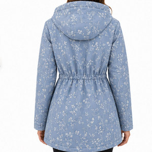 Women's Premium Parka <b>Coat</b> with Hood, Water Resistant Shell and <b>Thick</b> Quilted Insulation for Superior <b>Winter</b> Performance - Product Image 2