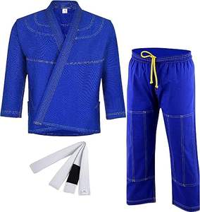 Kimono de Jiu Jitsu Brasileño Personalizado, Traje Ligero de BJJ, Tejido Perlado, Uniforme de Entrenamiento, Uniforme de Artes Marciales de Algodón Premium - Product Image 1