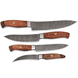 Luxury Style Damascus Steel <b>Kitchen</b> Knife Set With Fine Craftsmanship And Stylish Appearance For <b>Kitchen</b> Use - Product Image 3