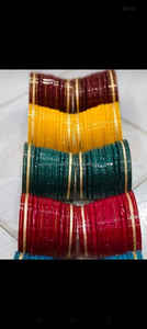 SAMI HANDICRAFTS Women's Resin <b>Bangle</b> Handmade Classic Jewelry Statement Piece Fashion Accessory Unique Design Rajasthani <b>Set</b> - Product Image 4