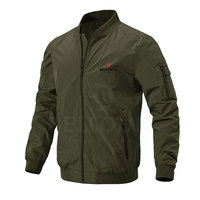 BELLDUN INDUSTRIES Veste bomber d'hiver pour homme, couleur personnalisée, coupe-vent, séchage rapide et respirante, tissu en polaire
