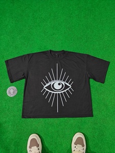 Conjunto de Camiseta y Pantalones Cortos de Verano para Hombre, Estilo Urbano, Algodón, Corte Regular, Cuello Redondo, Manga Corta, Real Eyes Realize Real Lies - Product Image 5