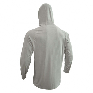 Camiseta de Pesca Personalizada OEM de Alta Calidad con Protección UPF50+, Secado Rápido, Sudadera con Capucha UV, Camisetas de Pesca de Manga Larga de Alto Rendimiento para Hombre - Product Image 4