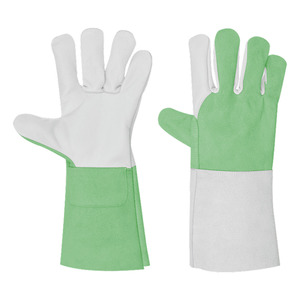 Guantes de Soldadura TIG de Cuero Vacuno y Piel de Vacuno con Grano, Certificación CE, Antiestáticos, con Puño de Seguridad, Alto Rendimiento, Protección Personal - Product Image 2