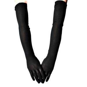 Gants longs élégants pour femmes et filles, pour événements, danse, mariage, opéra, 57 cm - Product Image 1