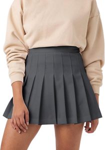 Jupe-short plissée athlétique pour femme, légère, respirante, séchage rapide, taille haute, pour le tennis, le golf et l'entraînement - Product Image 5