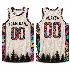 Camiseta de Baloncesto Personalizada, Sublimada, para Equipos Deportivos, Transpirable, de Secado Rápido, Fabricante Mayorista - Product Image 1