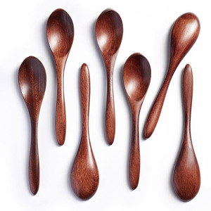 Meilleur ensemble d'ustensiles de cuisine : louche en bois, grandes cuillères à remuer multifonctions en bois, ensembles d'ustensiles de cuisson - Product Image 4