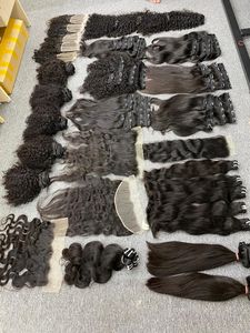 ผมต่อแบบคลิปหนีบในเวียดนามผมต่อ100% มนุษย์ผมแท้แบบลอนธรรมชาติ - Product Image 6