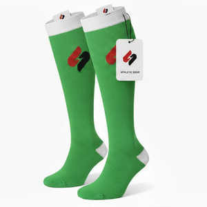 Plain <b>Knee</b> <b>High</b> <b>Socks</b> Men Cotton Blend Stretch Soft Breathable Long <b>Socks</b> Custom Design Wholesale - Product Image 3