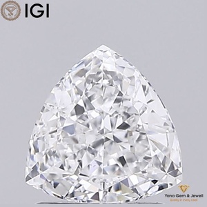 Diamant de laboratoire CVD de haute qualité, taille trillion, certifié IGI, couleur E, clarté VS1, 1,00 carat, pour la fabrication de bijoux haut de gamme - Product Image 1