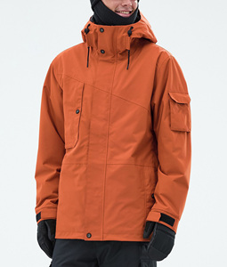 2026 Orange Color Outdoor Winter Thermal Plus Size Snowboard Ski Jacket Waterproof Windproof Insulated Custom OEM ODM - Product Image 1