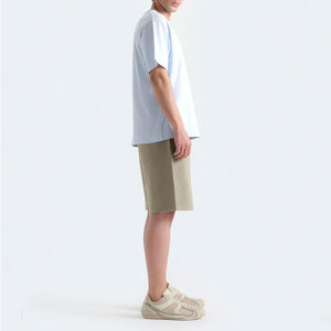 T-shirt pour homme à col rond, coupe classique, manches courtes, taille plus, 100% coton, nouvelle arrivée, vêtements de mode personnalisés - Product Image 3