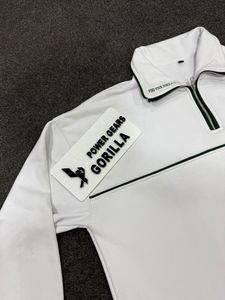 Sudadera de Mujer con Cierre de Cremallera, Manga Larga, Transpirable, de Poliéster/Algodón, para Entrenamiento Físico, Ropa Deportiva de Invierno - Product Image 2