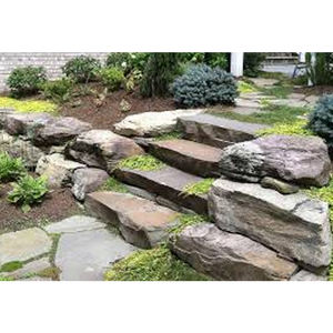Marches en grès naturel, grandes pierres d'extérieur pour jardins, patios, allées et projets d'aménagement paysager - Product Image 1