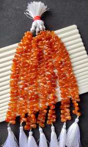 Cuentas de Piedra Solar Natural en Forma de Lágrima, Cuentas de Gema Naranja Pulida para Fabricación de Joyas, Proveedor Mayorista a Granel B2B para Exportación Global - Product Image 2