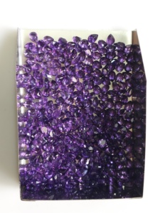 Ametista africana natural de 4x3 mm, corte pera, piedra preciosa suelta de la mejor calidad para la fabricación de joyas. - Product Image 4