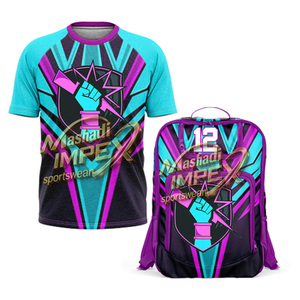 Sportswear Squad <b>Compression</b> 7v7 Custom Girls Flag Football Uniforms Leggings Tops Youth Adult All Sizes <b>Compression</b> Sets - Product Image 3