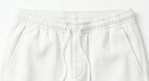 <b>White</b> Graphic Print 100% Cotton Summer Mid Rise <b>Jogger</b> Pants Elastic Waist Drawstring Sweatpants Loose Fit Casual Streetwear - Product Image 3