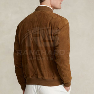 Premium Quality Urban Style <b>Mens</b> <b>Suede</b> Leather <b>Jacket</b> Soft Premium Slim Fit Casual Winter Fashion Apparel - Product Image 4