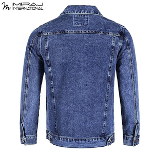 OEM Custom Latest Style New Trendy Premium Product High Quality Cotton In Black Color Casual Denim Winter <b>Jackets</b> For <b>Men</b> - Product Image 5