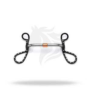 Bocado de caballo tipo Teardrop Shank Pivot Curb para equitación - Product Image 1