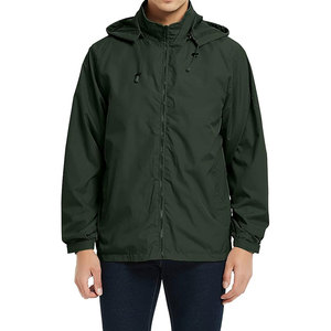 OEM Custom Men's Ultra-<b>Light</b> Windbreaker <b>Jacket</b> for Outdoor Activities <b>Waterproof</b> Hiking & Running Windproof Chest Zipper Pocket - Product Image 6