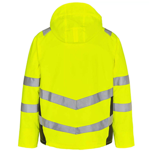 Chaqueta Reflectante Estándar ANSI, Tela de Poliéster Premium, Impresión Serigrafiada, Chaqueta de Seguridad Reflectante para Exteriores, Resistente al Viento - Product Image 2
