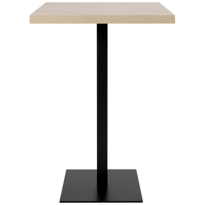 Table de bar carrée en bois de manguier de conception industrielle pour les repas dans les restaurants, les hôtels, les ateliers et les salons. - Product Image 3
