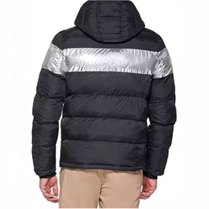 Custom Men Winter Windproof Breathable Waterproof Zipper Design 2025 Puffer <b>Ski</b> Suit <b>Snow</b> <b>Wear</b> Outdoor Jacket - Product Image 2