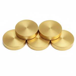 Pièces vierges en laiton de 50 mm x 4 mm pour gravure laser, pièces de défi - Product Image 3